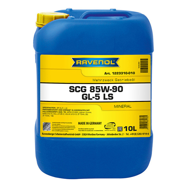 SCG Super Construction Gear 85W-90 GL-5 LS