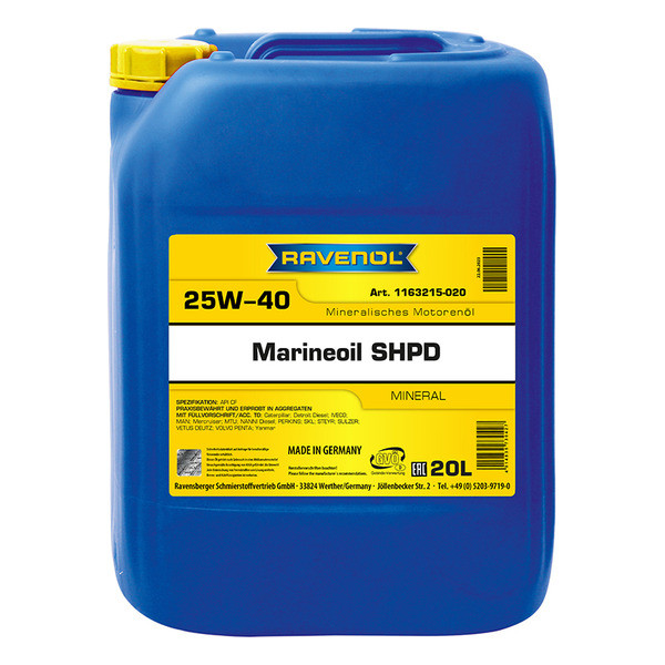 MARINEOIL SHPD 25W-40 mineral